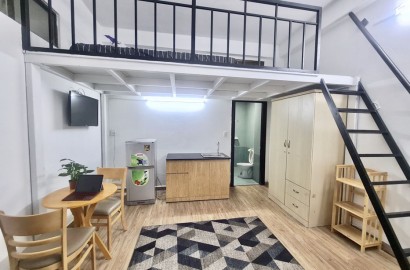 Apartment for rent with loft on Nguyen Thong street