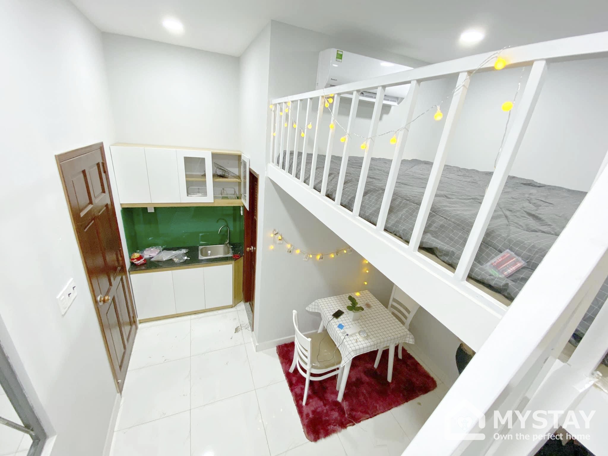 Cho thuê căn hộ có gác ở quận Phú Nhuận