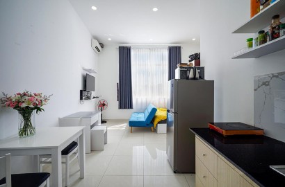 Serviced apartment with large windows with lots of light in Thao Dien area