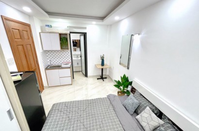 Clean studio with fully furnished on Hoang Hoa Tham street