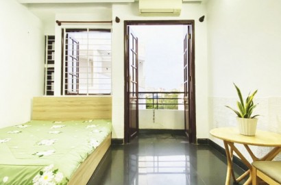 1 Bedroom apartment for rent with balcony near Ba Chieu Market