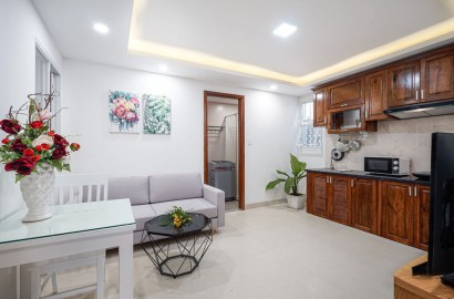 Cho thuê căn hộ 1 phòng ngủ tầng trệt, đầy đủ tiện nghi khu Thảo Điền