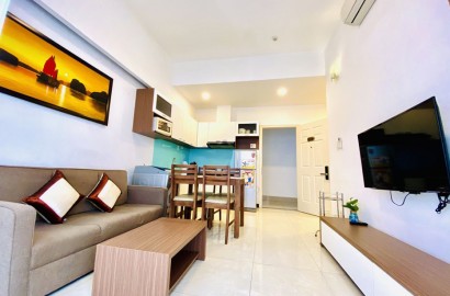 Fully furnished 1-bedroom apartment, balcony in Thao Dien area