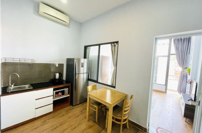 Airy 1 bedroom apartment for rent with balcony near Sai Gon bridge in Binh Thanh district