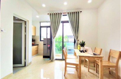 2 bedroom apartment with large balcony on Binh Gia street