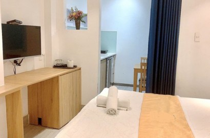 Serviced apartment for rent on Cong Quynh street