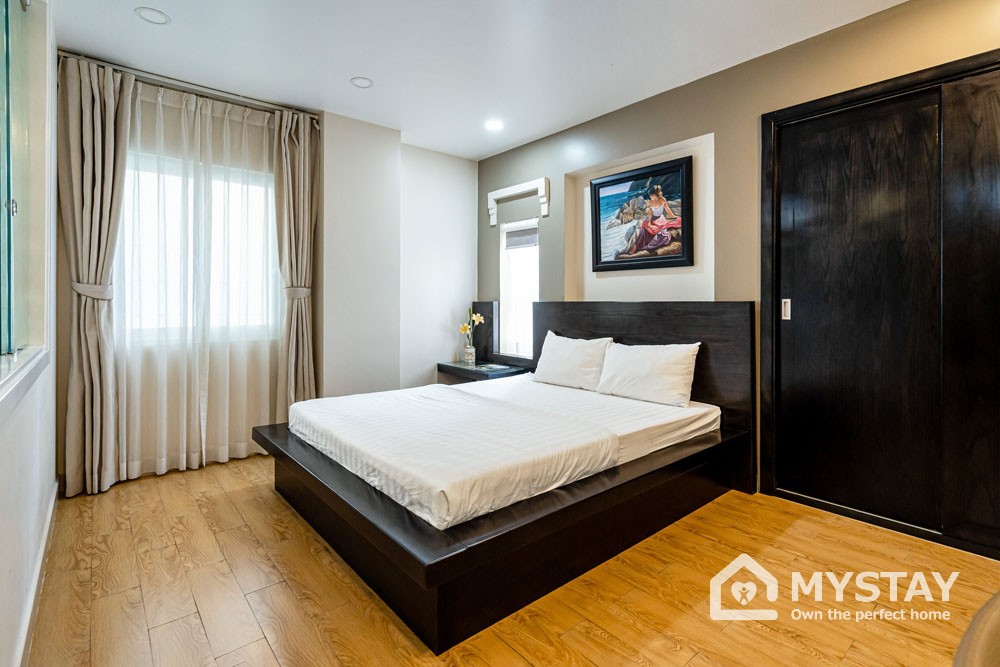 Cho thuê căn hộ 1 phòng ngủ sang trọng, đầy đủ tiện ích quận Phú Nhuận