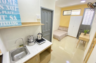 Studio apartment on the ground floor of Pham Viet Chanh street