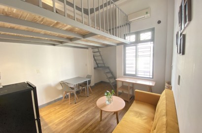 Apartment with attic, open window on Le Van Sy - Phu Nhuan street