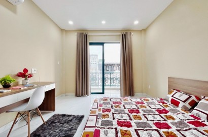 Serviced apartment with balcony on 25th street - Tan Quy
