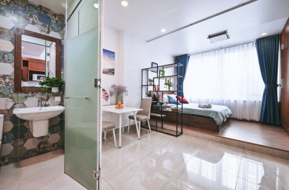 Comfortable serviced apartment on Cach Mang Thang 8 street