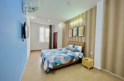 Comfortable serviced apartment, airy window in Trung Son area