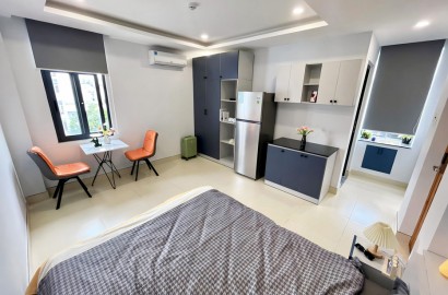 Serviced apartmemt for rent on Xo Viet Nghe Tinh street near Thi Nghe bridge