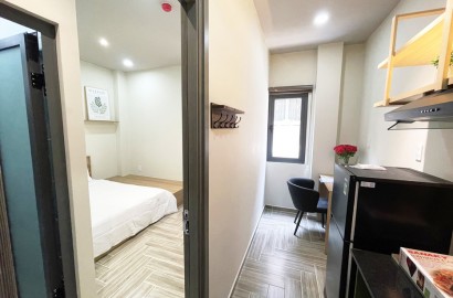 New 1 Bedroom apartment for rent on Cach Mang Thang 8 Street