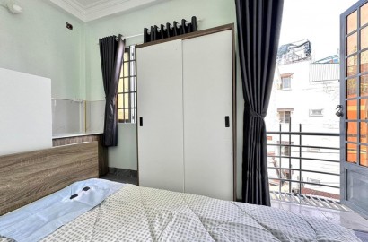 Studio Mini for rent with balcony on Le Van Sy Street