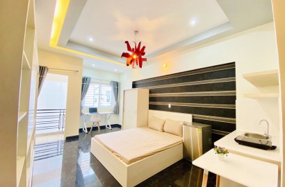 Studio apartment with balcony on Hoang Hoa Tham street