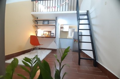 Apartment with high loft on Xo Viet Nghe Tinh street