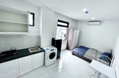 Cho thuê căn hộ dịch vụ có cửa sổ, view thoáng đường Nguyễn Thượng Hiền