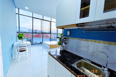 High floor apartment, super nice glass view on Phung Van Cung street