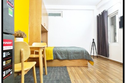 Quiet studio apartment on Xo Viet Nghe Tinh street