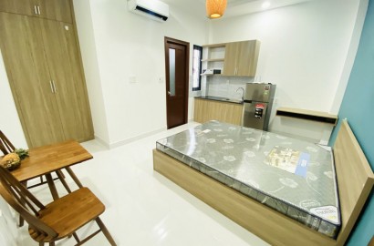 New, clean studio apartment on Nguyen Van Dau street