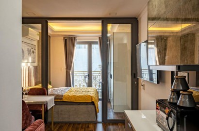 Cho thuê căn hộ 1 phòng ngủ hiện đại, có ban công quận Tân Bình