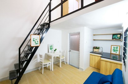 Cho thuê căn hộ có gác sạch đẹp đường Nguyễn Gia Trí
