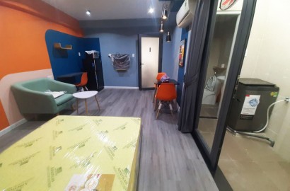 Serviced apartment on the ground floor, separate kitchen, separate washing machine on Van Kiep street