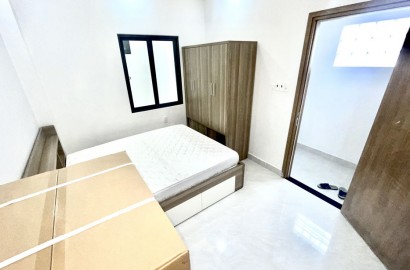 Studio apartment with windows near Le Thi Rieng park