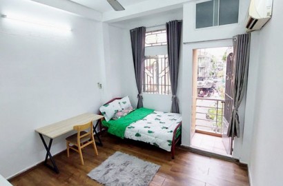 Studio apartment with balcony on Nguyen Thien Thuat street