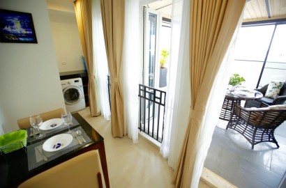 Cho thuê căn hộ 1 phòng ngủ cao cấp, rộng, nhiều tiện ích quận Phú Nhuận