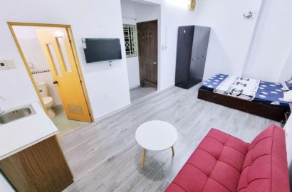 Studio apartment for rent on Huynh Tinh Cua street