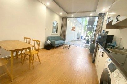1 bedroom apartment with yard on Thich Quang Duc street