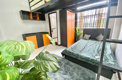 Cho thuê căn hộ Duplex 2 chỗ ngủ cửa sổ thoáng đường Thăng Long gần sân bay