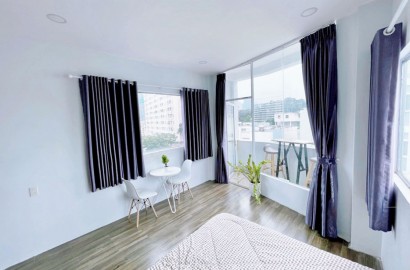 Studio apartment with balcony on Nguyen Ngoc Phuong street