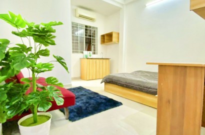 Studio apartmemt for rent on Bau Cat 1 street in Tan Binh district