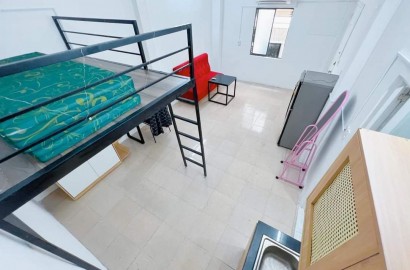 Cho thuê căn hộ giường treo đầy đủ nội thất đường Nguyễn Biểu Quận 5