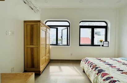 Studio apartment with windows on Xo Viet Nghe Tinh street