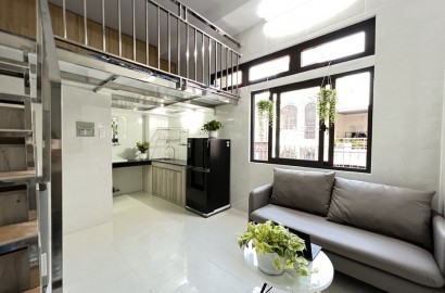 Duplex apartment for rent on Thanh Thai in District 10