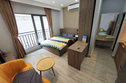 Nice and bright studio apartmemt on Ho Van Hue streetin Phu Nhuan District