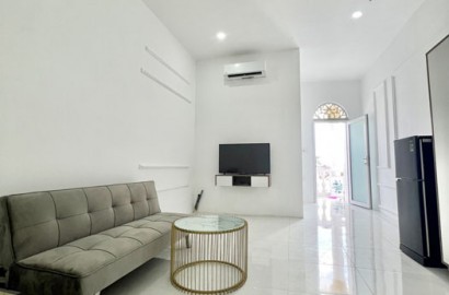 Studio apartment with shared balcony on Thong Nhat street