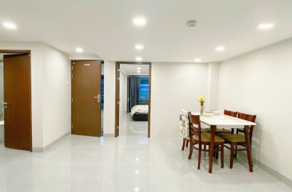 Cho thuê căn hộ 2 phòng ngủ có sân sau rộng đường Phan Bá Vành