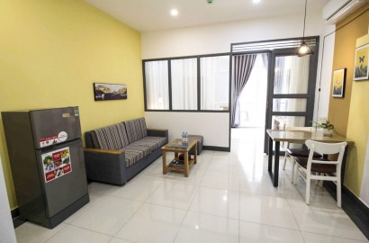 1 bedroom apartment with small balcony in Thao Dien area