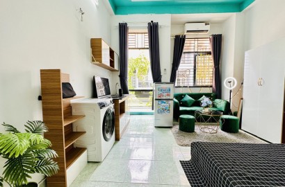 Studio apartmemt for rent with balcony on Tu Quyet street