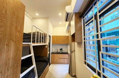 Ground floor apartment for rent on Cach Mang Thang 8 street