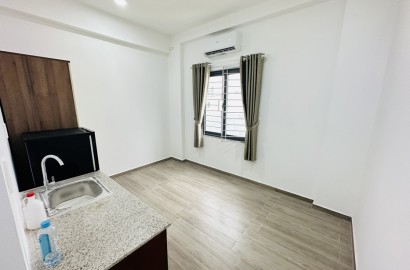 Studio apartmemt for rent on Duong Ba Trac street