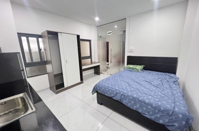Serviced apartmemt for rent on Nguyen Van Dau street in Phu Nhuan District