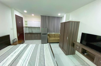 Studio apartmemt for rent on Nguyen Van Dau street