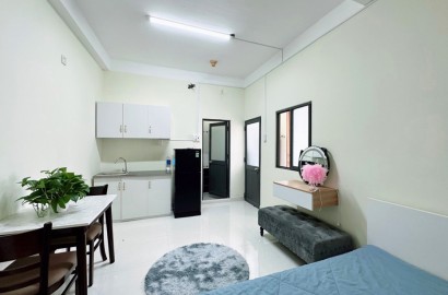 Serviced apartmemt for rent on Bach Dang street in Binh Thanh District