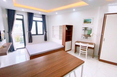 Serviced apartmemt for rent with balcony on Mai Xuan Thuong street